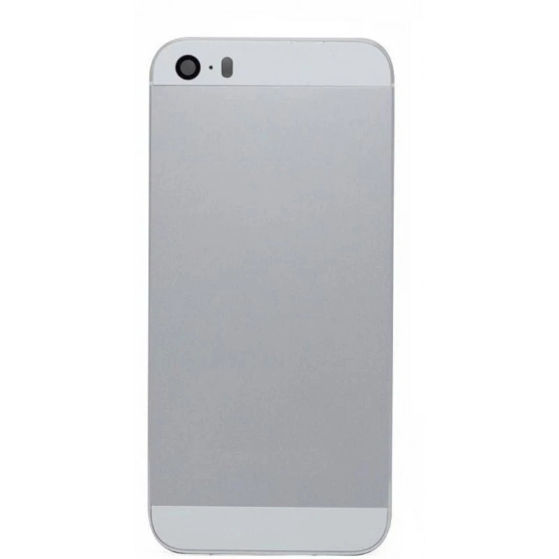 Original Back Panel Comfortable for iPhone 5S (Silver Gray)